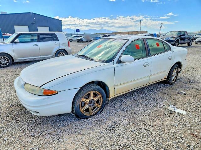 1999 Oldsmobile Alero VIN 1G3NF52E3XC328838 COPART salvage auction — SIDE, UT - CERTIFICATE OF TITLE, sold $125 on 2026-07-17 (photo 1)