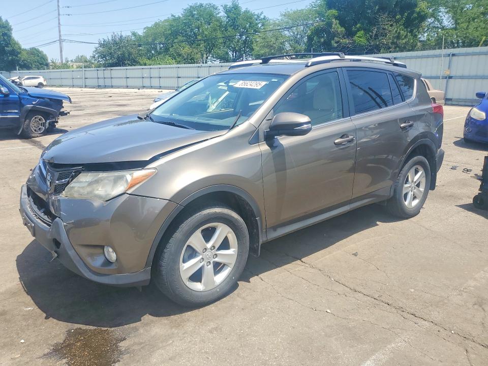2013 Toyota Rav4 VIN JTMRFREV2D5012366 COPART salvage auction — FRONT END, Oh - Cert Of Title-Salvage, sold $4,400 on 2026-07-17 (photo 1)