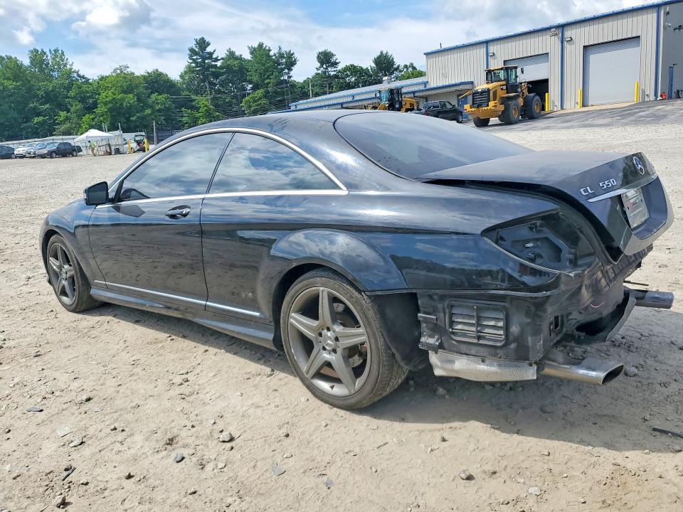 2010 Mercedes-benz Cl-klasse VIN WDDEJ8GB0AA025524 COPART salvage auction — REAR END, Ma - Cert Of Title-Reconstrctd Coll, sold $1,550 on 2026-08-17 (photo 2)