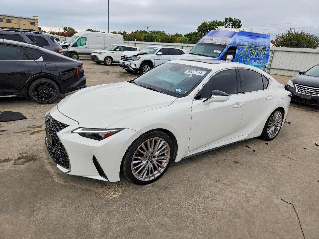 2022 Lexus IS 300 VIN JTHDA1D2XN5119196 — COPART salvage auction photo