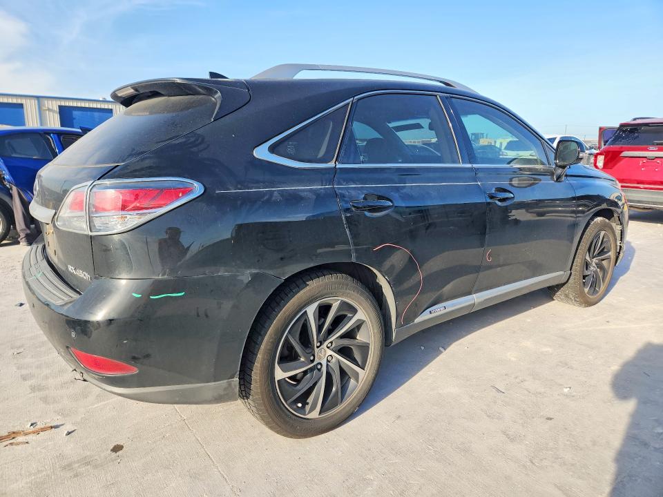 2014 Lexus Rx VIN JTJBC1BA0E2068111 COPART salvage auction — FRONT END, Tx - Salvage Vehicle Title, sold $3,050 on 2026-07-14 (photo 3)