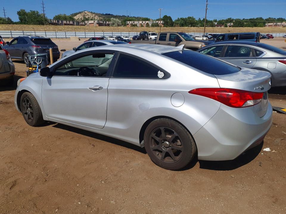 2013 Hyundai Elantra VIN KMHDH6AE8DU003598 COPART salvage auction — FRONT END, CO - SALVAGE TITLE (P), sold $675 on 2026-07-27 (photo 2)