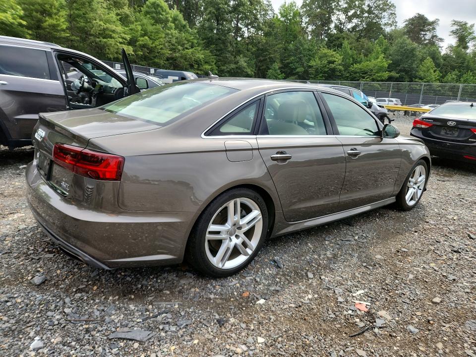 2016 Audi A6 VIN WAUFGAFCXGN150320 COPART salvage auction — FRONT END, Md - Cert Of Salvage > 75% Damage, sold $5,300 on 2026-07-17 (photo 3)