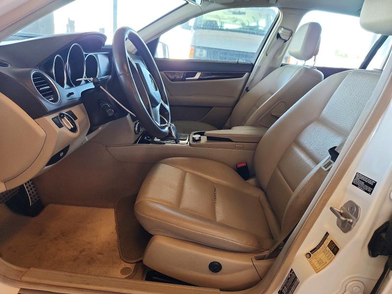 2012 Mercedes-benz VIN WDDGF4HB4CR220824 COPART salvage auction — FRONT END, Ca - Salvage Certificate, sold $250 on 2026-08-10 (photo 7)