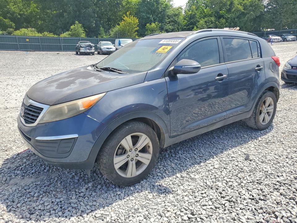 2012 Kia Sportage VIN KNDPB3A27C7225179 COPART salvage auction — MINOR DENT/SCRATCHES, TN - CERTIFICATE OF TITLE, sold $175 on 2026-07-28 (photo 1)