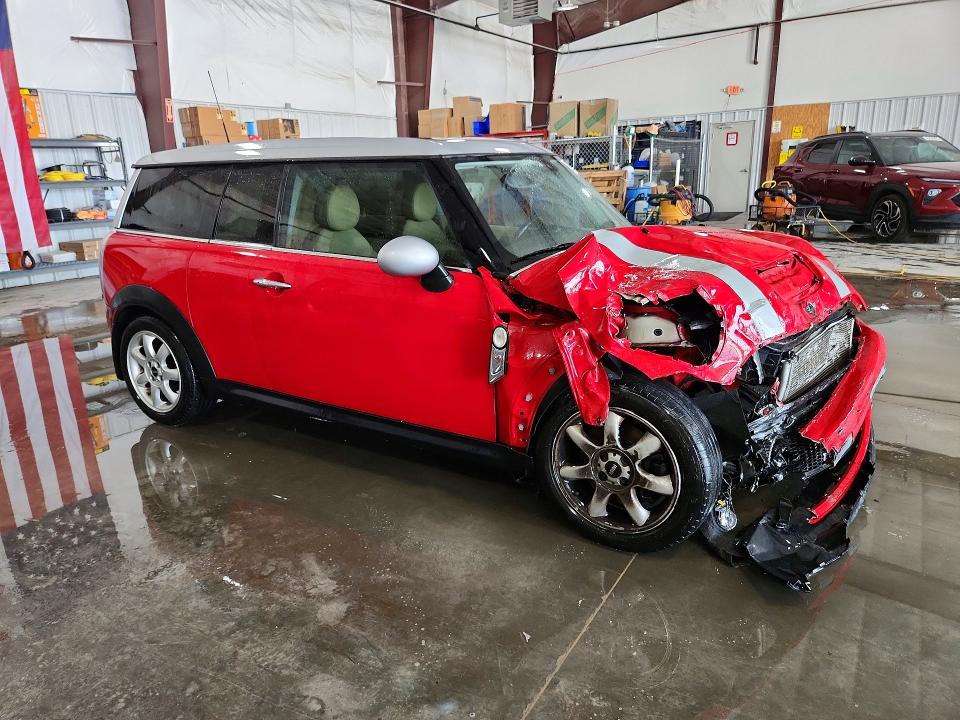 2010 Mini Cooper VIN WMWMM3C50ATP94395 COPART salvage auction — FRONT END, Il - Salvage Certificate, sold $525 on 2026-08-12 (photo 4)
