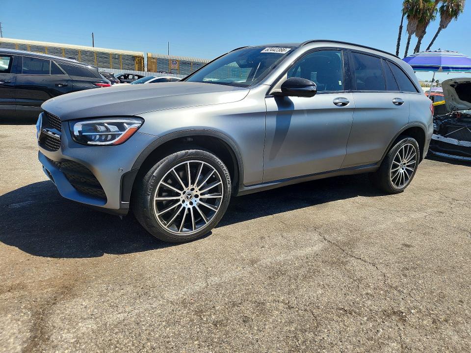 2021 Mercedes-benz Glc VIN W1N0G8DB8MF991627 — COPART salvage auction photo