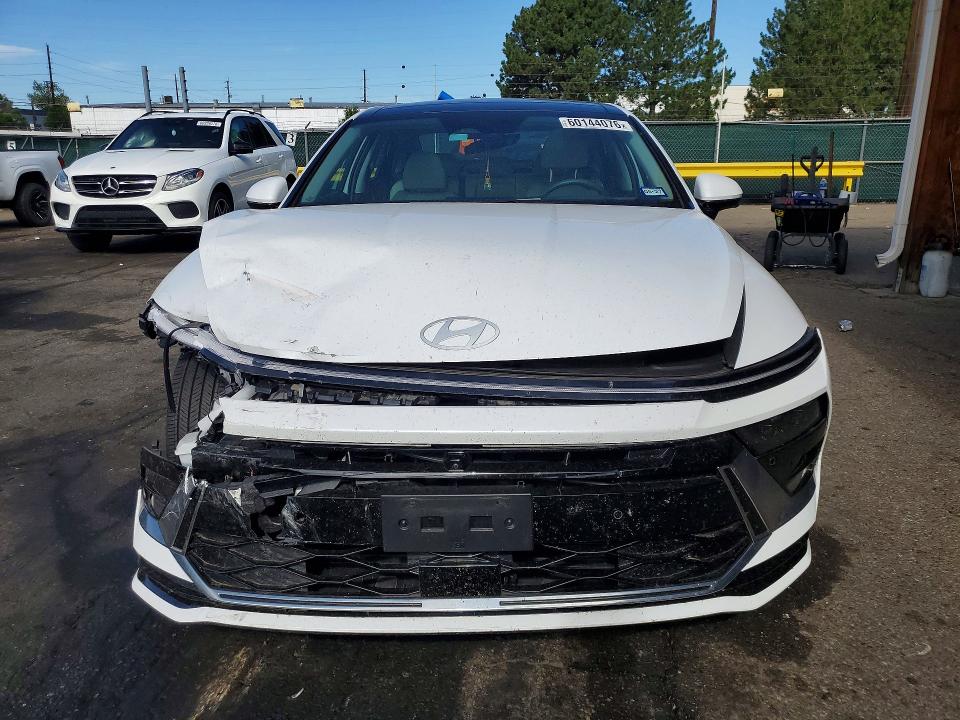 2025 Hyundai VIN KMHL54JJ5SA125730 COPART salvage auction — FRONT END, CO - SALVAGE TITLE (P), sold $325 on 2026-07-28 (photo 5)