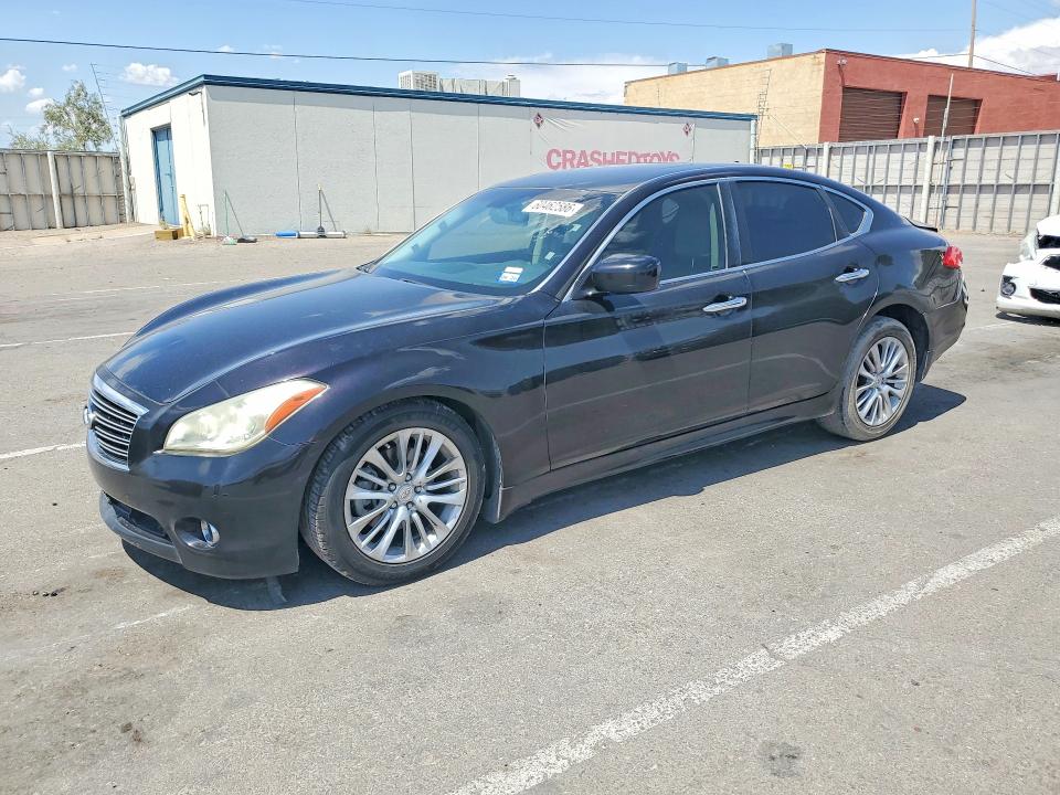 2012 Infiniti M VIN JN1BY1AR5CM395510 COPART salvage auction — REAR END, Tx - Salvage Vehicle Title, sold $275 on 2026-07-31 (photo 1)