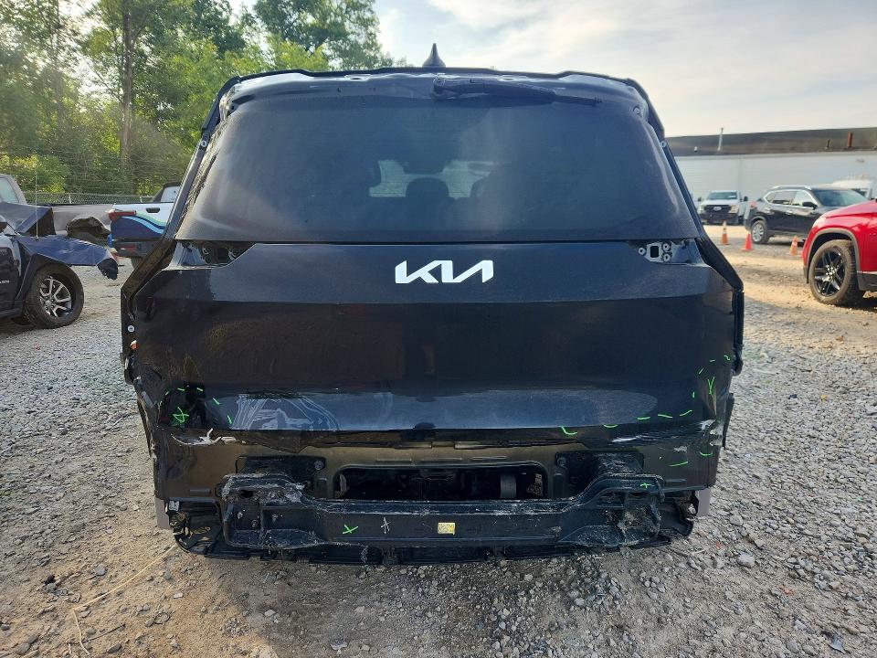 2024 Kia Ev9 VIN KNDAA5S27R6038882 COPART salvage auction — REAR END, Salvage Title, sold $14,500 on 2026-09-02 (photo 6)