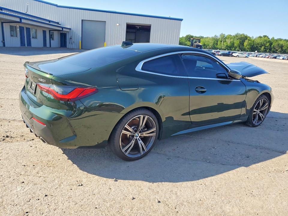 2022 BMW VIN WBA73AP08NCK84496 COPART salvage auction — FRONT END, Ny - Mv-907A Salvage Certificate, sold $9,500 on 2026-08-19 (photo 3)