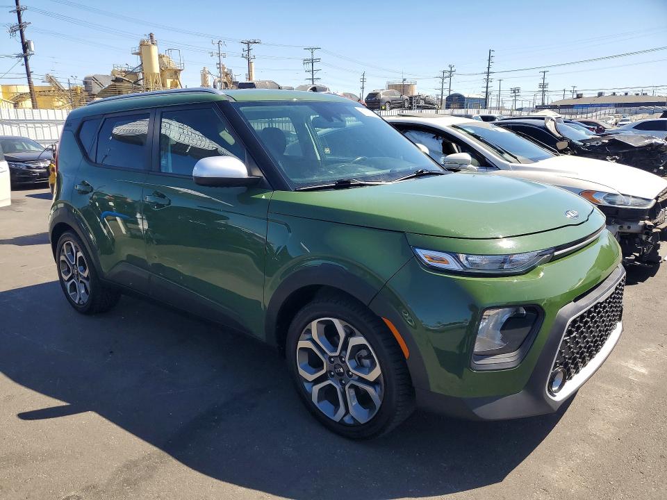 2021 Kia Soul VIN KNDJ23AU6M7127432 COPART salvage auction — MINOR DENT/SCRATCHES, Co - Dis/Dlr/Exp Only Salvage Title, sold $4,000 on 2026-07-22 (photo 4)