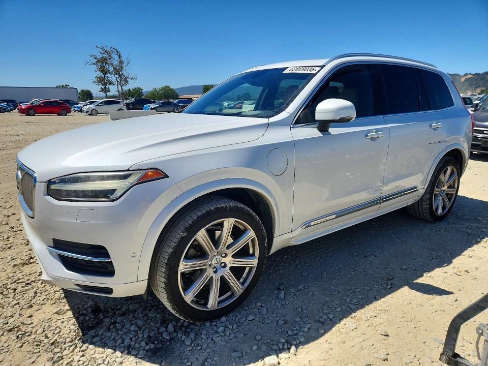 2016 Volvo Xc90 VIN YV4BC0PL6G1078266 COPART salvage auction — SIDE, CA - SALVAGE CERTIFICATE, sold $8,100 on 2026-08-06 (photo 1)