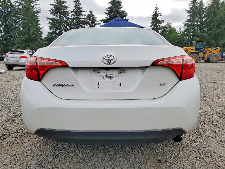 2019 Toyota Corolla VIN 5YFBURHE6KP923142 COPART salvage auction — FRONT END, WA - BILL OF SALE, sold $3,350 on 2026-07-31 (photo 6)