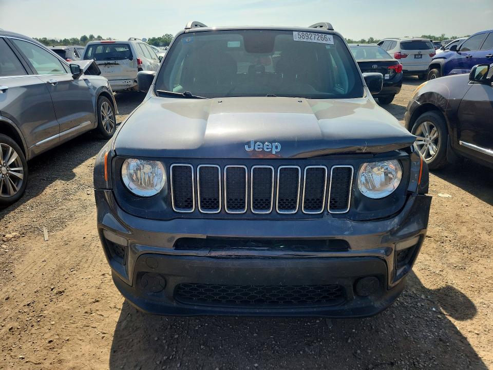 2019 Jeep VIN ZACNJBAB4KPJ92421 COPART salvage auction — REAR END, Il - Salvage Certificate, sold $250 on 2026-07-28 (photo 5)