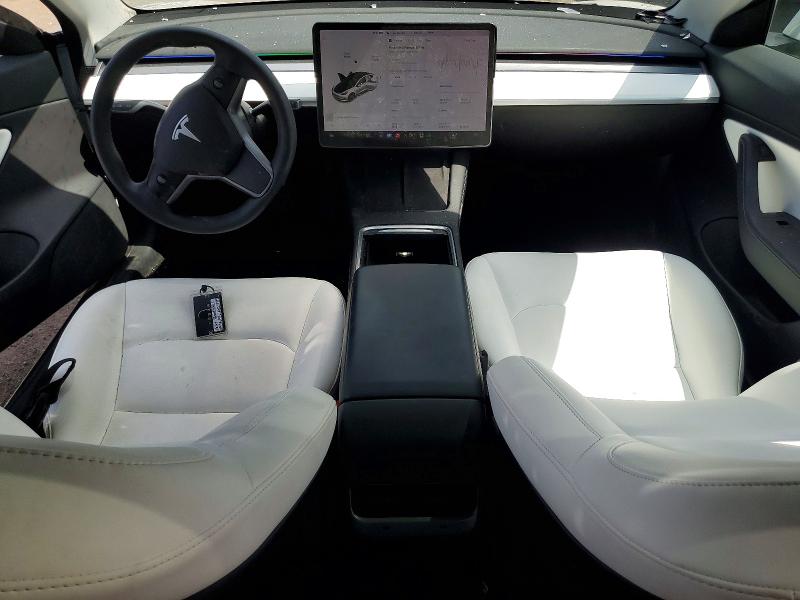 2021 Tesla Model 3 VIN 5YJ3E1EB1MF925215 COPART salvage auction — SIDE, Ny - Mv-907A Salvage Certificate, sold $1,050 on 2026-07-28 (photo 8)