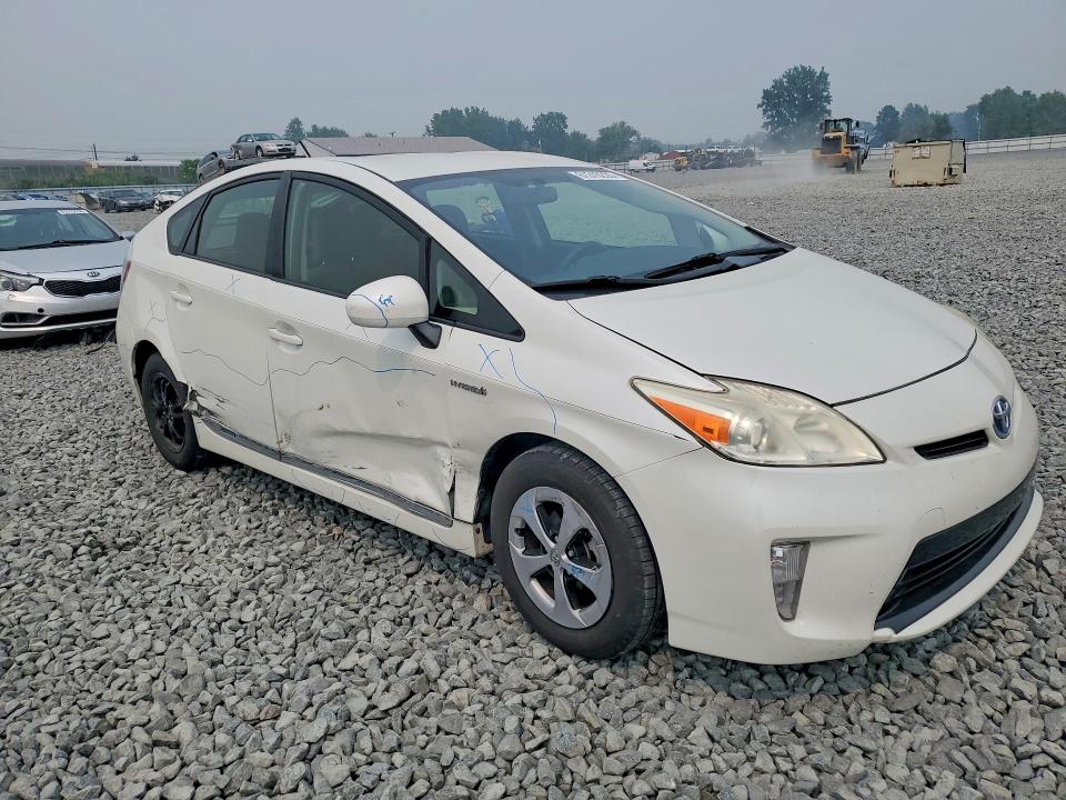 2012 Toyota Prius VIN JTDKN3DU8C1546679 COPART salvage auction — SIDE, OH - CERT OF TITLE-SALVAGE, sold $1,900 on 2026-07-27 (photo 4)