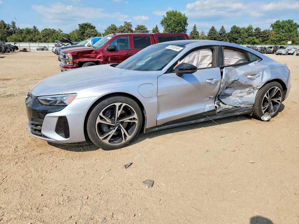 2022 Audi E-tron gt VIN WAUCJBFWXN7001539 — COPART salvage auction photo