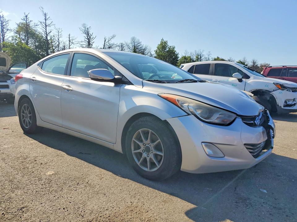 2012 Hyundai Elantra VIN KMHDH4AEXCU479595 COPART salvage auction — FRONT END, Ny - Mv-907A Salvage Certificate, sold $725 on 2026-07-20 (photo 4)