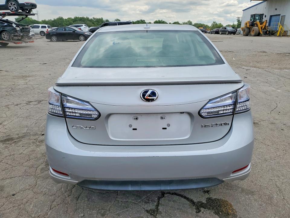 2010 Lexus Hs VIN JTHBB1BA6A2005092 COPART salvage auction — FRONT END, In - Certificate Of Title, sold $250 on 2026-07-28 (photo 6)