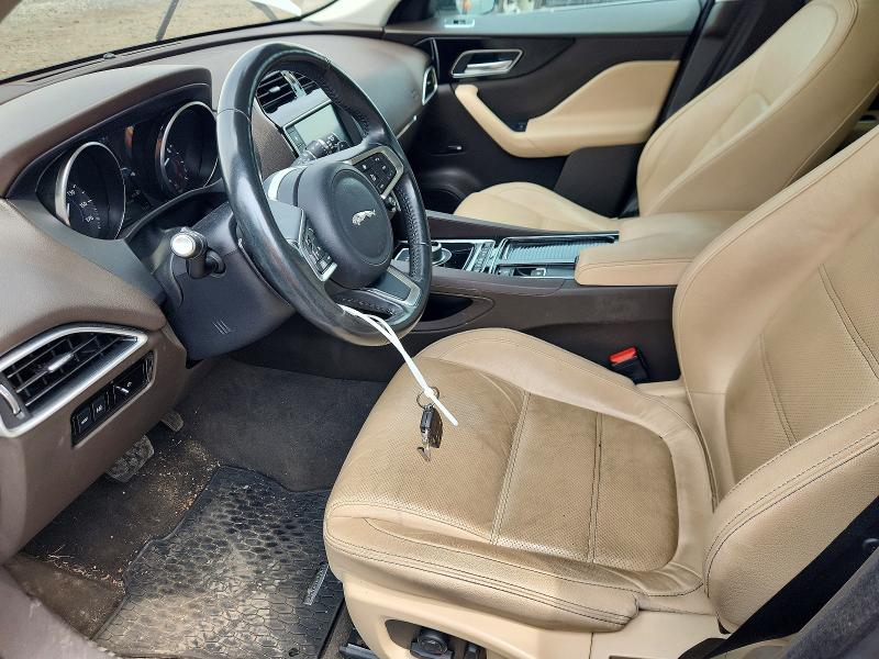 2018 Jaguar F-pace VIN SADCK2FX3JA259962 COPART salvage auction — WATER/FLOOD, Salvage Title, sold $2,200 on 2026-08-03 (photo 7)