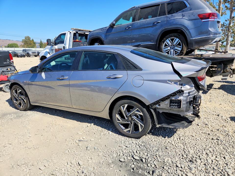 2025 Hyundai Elantra VIN KMHLM4DG1SU083154 COPART salvage auction — FRONT END, Ca - Salvage Certificate, sold $5,200 on 2026-07-14 (photo 2)