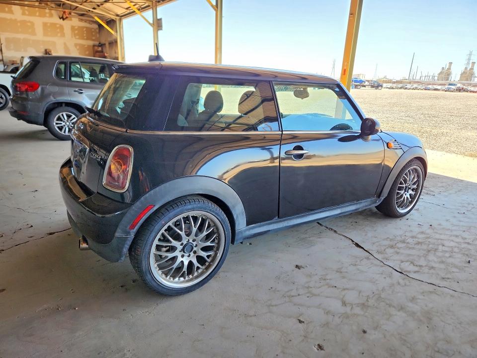 2010 Mini Cooper VIN WMWMF3C51ATZ61308 COPART salvage auction — FRONT END, AZ - CERT OF TITLE-RESTORED SALVAGE, sold $700 on 2026-07-13 (photo 3)