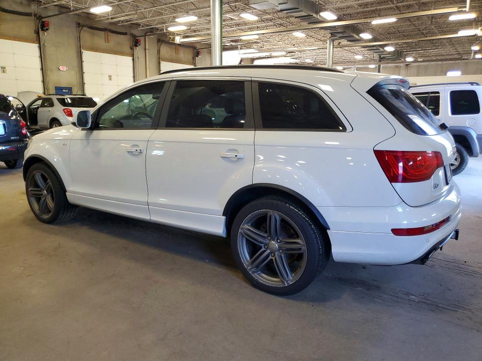 2012 Audi Q7 VIN WA1WMAFE2CD005487 COPART salvage auction — MECHANICAL, Mn - Certificate Of Title, sold $2,650 on 2026-07-16 (photo 2)