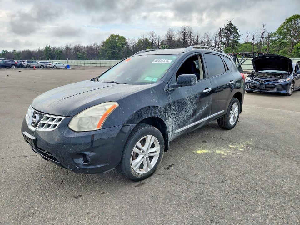 2013 Nissan Rogue sport VIN JN8AS5MV9DW618362 COPART salvage auction — Burn Interior, NY - MV-907A SALVAGE CERTIFICATE, sold $425 on 2026-07-22 (photo 1)