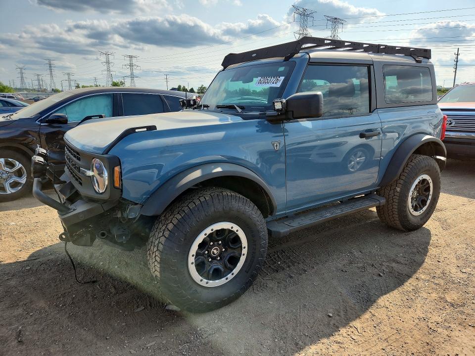 2023 Ford Bronco VIN 1FMDE5CH3PLB01636 — COPART salvage auction photo