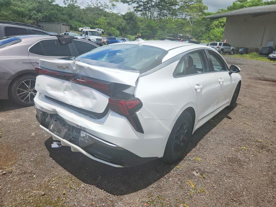 2025 Kia K5 VIN KNAG24J73S5357784 COPART salvage auction — REAR END, HI - CERTIFICATE OF TITLE, sold $7,500 on 2026-07-20 (photo 3)