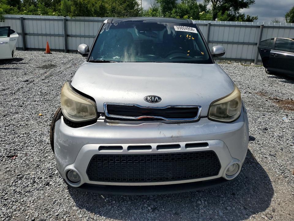 2014 Kia Soul VIN KNDJX3A50E7708792 COPART salvage auction — FRONT END, Salvage Title, sold $900 on 2026-07-24 (photo 5)