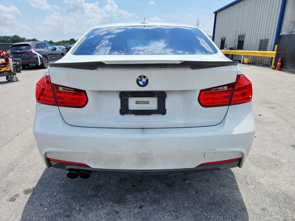 2015 BMW 3er VIN WBA3C1C53FP853202 COPART salvage auction — FRONT END, Fl - Cert Of Title Slvg Rebuildable, sold $650 on 2026-08-11 (photo 6)