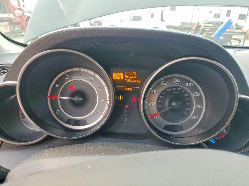 2012 Acura Mdx VIN 2HNYD2H29CH518739 COPART salvage auction — REAR END, MI - CERT OF TITLE-SALVAGE VEHICLE, sold $1,200 on 2026-09-01 (photo 9)
