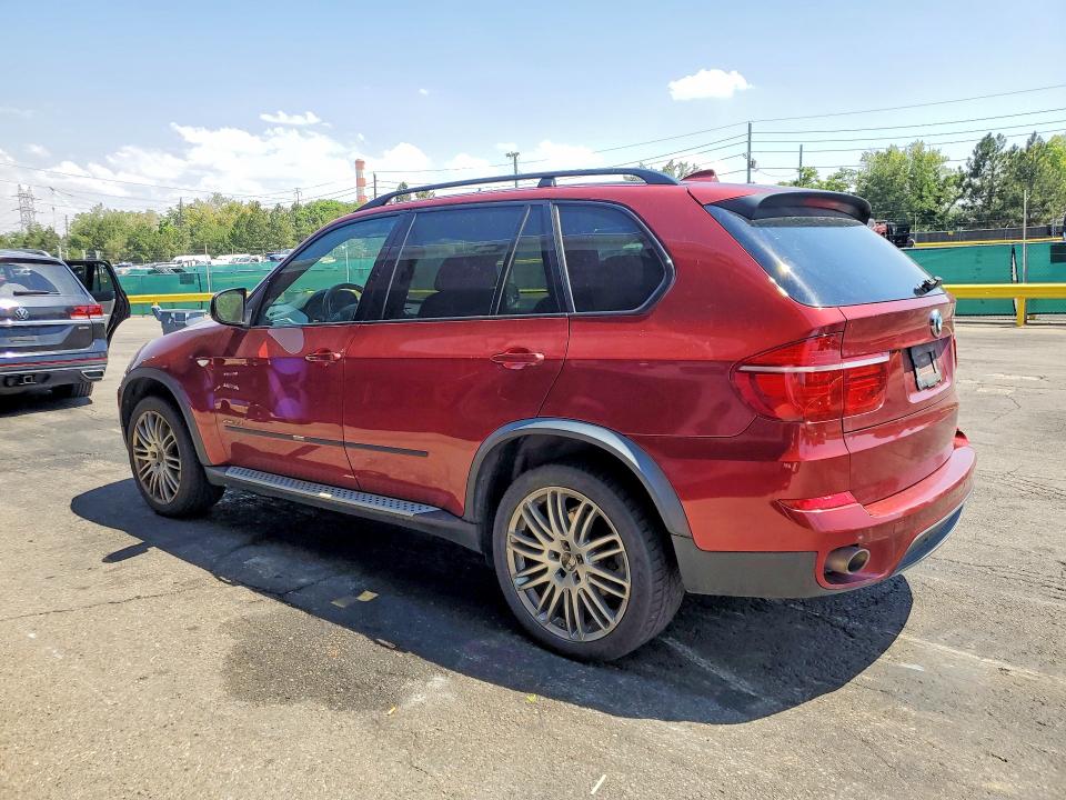 2013 BMW X5 VIN 5UXZW0C52D0B95569 COPART salvage auction — HAIL, Salvage Title, sold $3,771 on 2026-07-28 (photo 2)