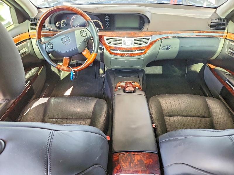 2008 Mercedes-benz S class VIN WDDNG76X38A162246 COPART salvage auction — FRONT END, In - Certificate Of Title, sold $2,781 on 2026-08-10 (photo 8)