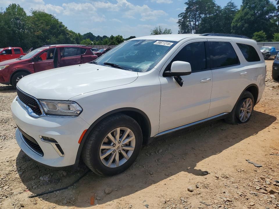2022 Dodge Durango VIN 1C4RDHAG0NC102345 — COPART salvage auction photo