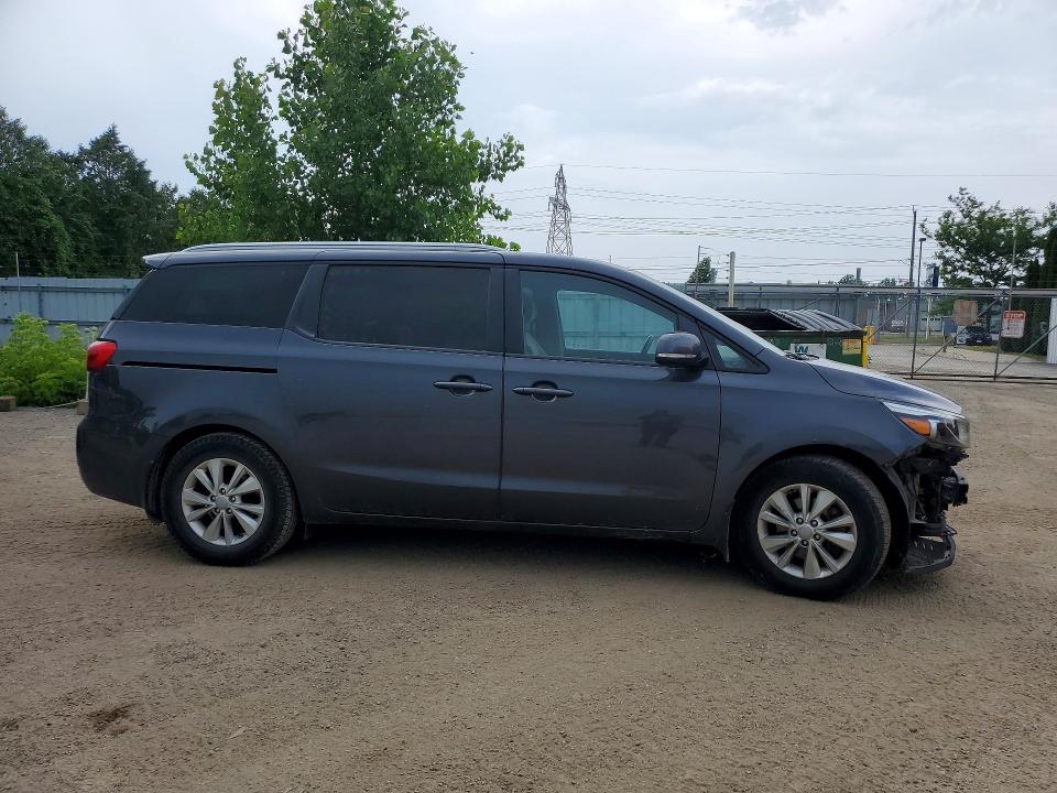 2016 Kia SEDONA VIN KNDMB5C13G6110237 COPART salvage auction — FRONT END, ON - PERMIT NO BRAND - UNFIT, sold $225 on 2026-07-23 (photo 4)