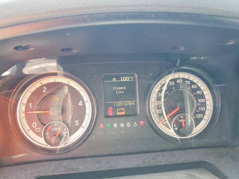2017 Ram 2500 VIN 3C6UR4HL6HG624042 COPART salvage auction — FRONT END, Salvage Title, sold $8,000 on 2026-09-03 (photo 9)