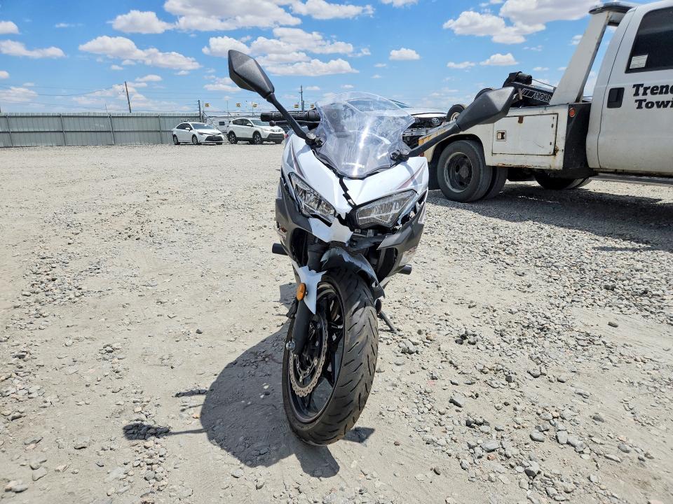 2023 Kawasaki Ex VIN JKAEXKH11PDAL3597 COPART salvage auction — FRONT END, CO - PUBLIC - SALVAGE TITLE (P), sold $1,150 on 2026-07-23 (photo 2)