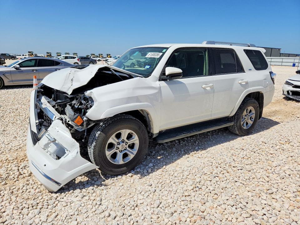 2018 Toyota 4runner VIN JTEZU5JR1J5179784 COPART salvage auction — FRONT END, Tx - Salvage Vehicle Title, sold $90 on 2026-07-30 (photo 1)