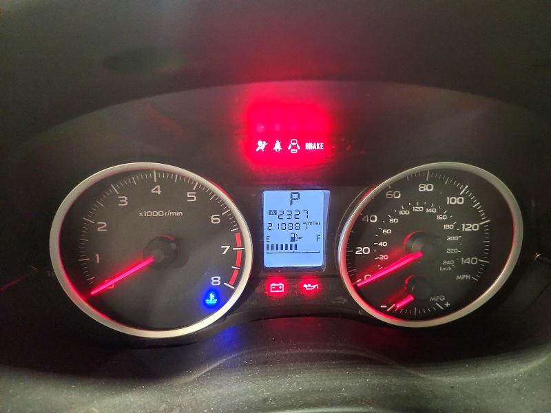 2013 Subaru VIN JF2GPACC7D2811201 COPART salvage auction — FRONT END, Pa - Certificate Of Salvage, sold $175 on 2026-07-24 (photo 9)