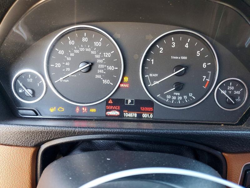 2012 BMW 3er VIN WBA3C1C54CF432008 COPART salvage auction — FRONT END, Nv - Salvage Title, sold $800 on 2026-07-22 (photo 9)