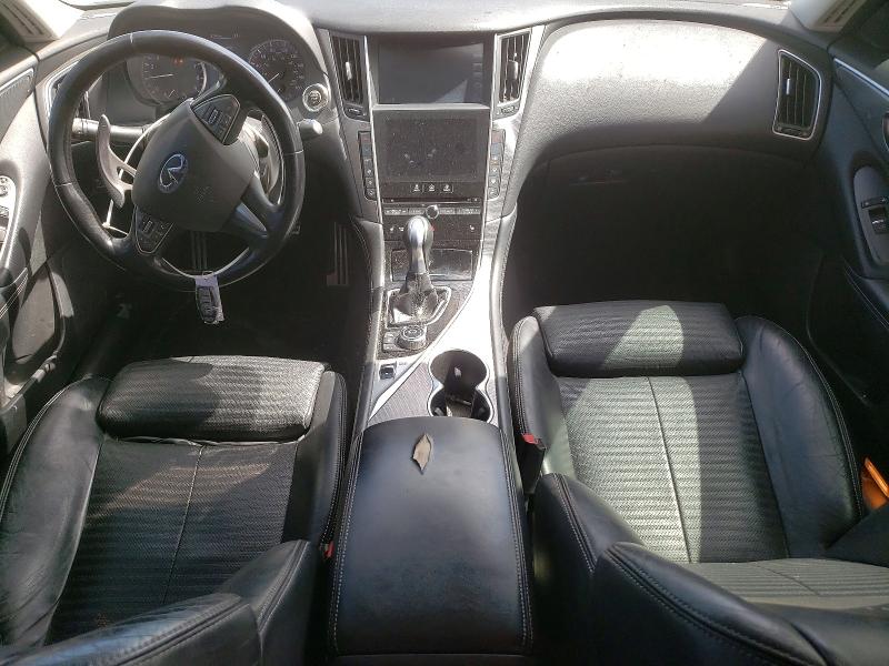 2014 Infiniti Q50 VIN JN1BV7AP4EM685816 COPART salvage auction — FRONT END, Ca - Salvage Certificate, sold $2,900 on 2026-07-28 (photo 8)