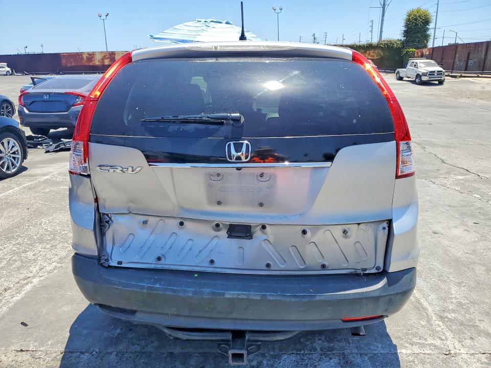 2012 Honda Cr-v VIN JHLRM3H57CC012875 COPART salvage auction — FRONT END, Ca - Salvage Certificate, sold $2,200 on 2026-07-10 (photo 6)
