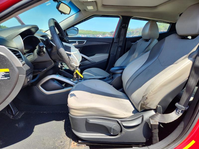 2012 Hyundai Veloster VIN KMHTC6ADXCU050812 COPART salvage auction — FRONT END, Ny - Mv-907A Salvage Certificate, sold $80 on 2026-07-29 (photo 7)