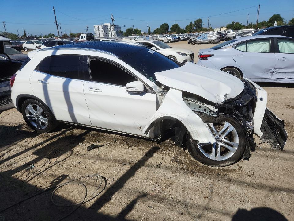 2019 Mercedes-benz Gla-klasse VIN WDCTG4GB2KJ533918 COPART salvage auction — FRONT END, Ca - Salvage Certificate, sold $3,350 on 2026-08-13 (photo 4)