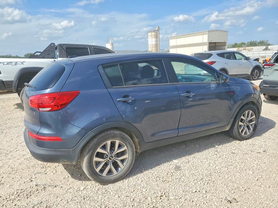 2015 Kia Sportage VIN KNDPB3AC6F7684121 COPART salvage auction — FRONT END, Ks - Cert Of Title-Salvage, sold $875 on 2026-07-09 (photo 3)