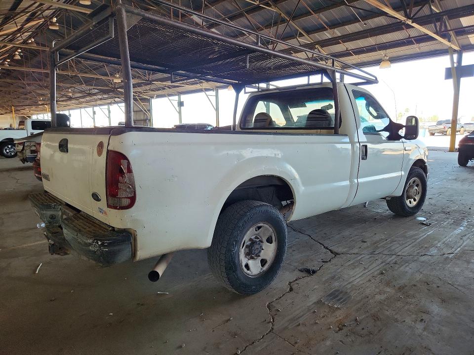 2005 Ford F-250 super duty VIN 1FTNF20525ED02055 COPART salvage auction — NORMAL WEAR, AZ - CERTIFICATE OF TITLE, sold $650 on 2026-07-27 (photo 3)