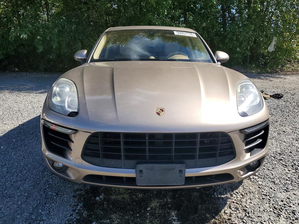 2016 Porsche Macan VIN WP1AB2A55GLB50455 COPART salvage auction — REAR END, Wa - Bill Of Sale, sold $2,100 on 2026-07-27 (photo 5)